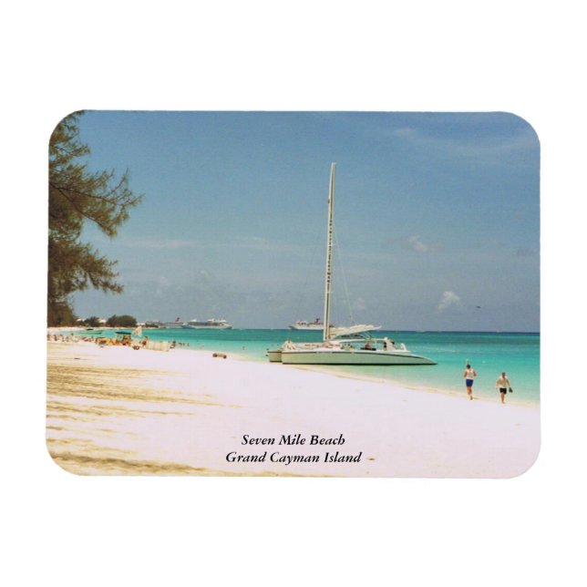 Flexible Magnet photo Grand Cayman (Horizontal)