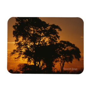 Flexible Magnet photo Savannah Sunset