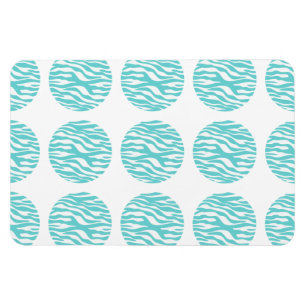 Flexible Magnet Premium Pois d'impression Zebra