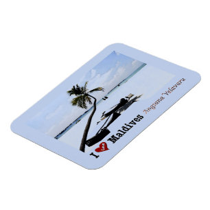 Flexible Maldives - Angsana Velavaru - I Love - Magnet