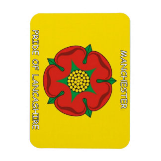Flexible Manchester - Fierté du Lancashire Fridge Magnet
