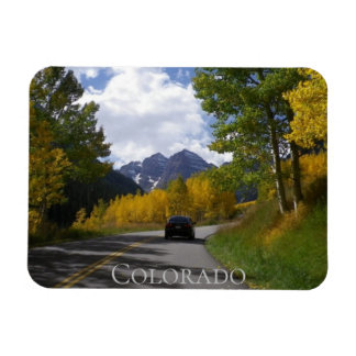 Flexible Maroon Bells Aspen Colorado Fridge Magnet