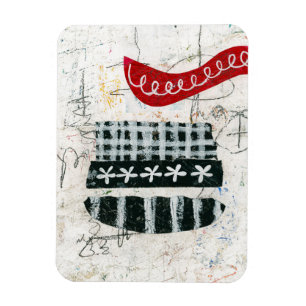 Flexible Messy Sunday Refrigerator Magnet