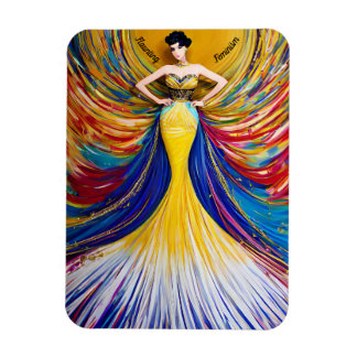 Flexible Mois de l'histoire des femmes, Élégant Magnet femm