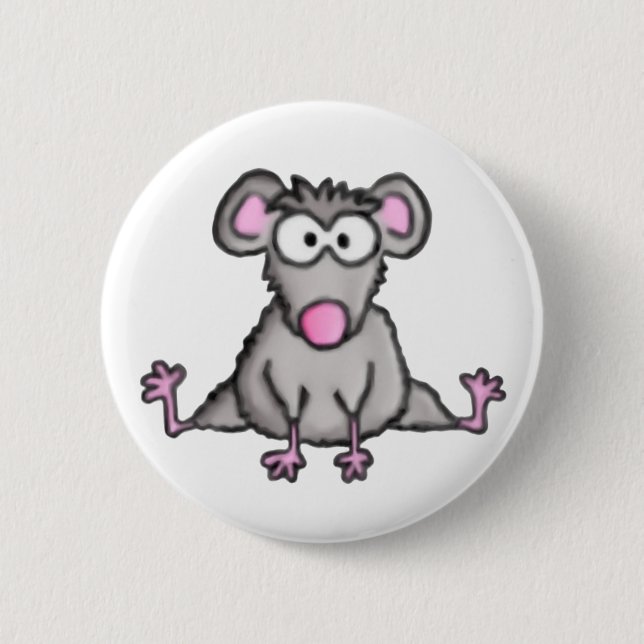 Flexible Mouse 2 Inch Round Button (Front)