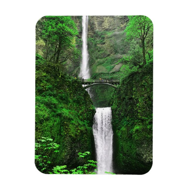 Flexible Multnomah Falls Magnet no 1 (Vertical)