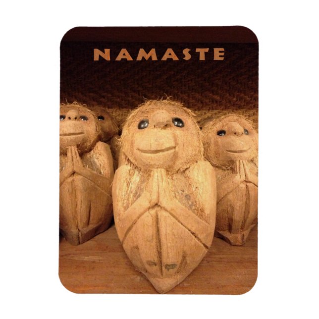Flexible Namaste Magnet (Vertical)