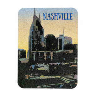 Flexible Nashville Magnet