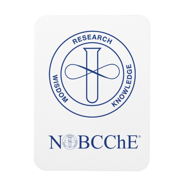 Flexible NOBCChE Magnet - logo bleu (Vertical)