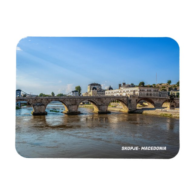 Flexible Ohrid - Magnet Macédoine (Horizontal)