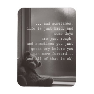 Flexible OK ne pas être OK Encouragement Magnet