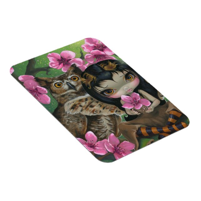 Flexible "Owlyn au printemps" Flex Magnet (Côté Droit)
