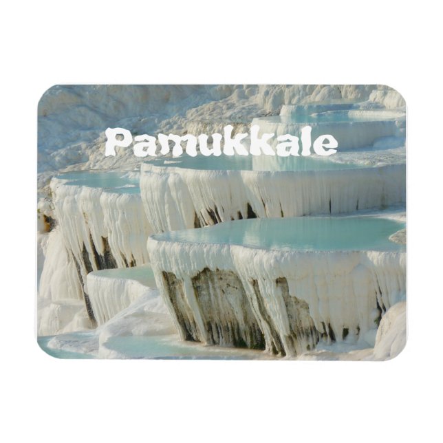 Flexible Pamukkale Turquie Magnet (Horizontal)