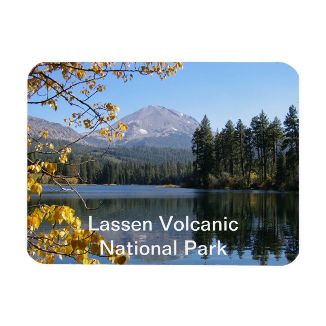 Flexible Parc national volcanique de Lassen Magnet (Horizontal)