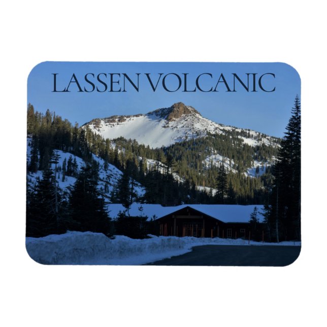 Flexible Parc national volcanique de Lassen Magnet (Horizontal)