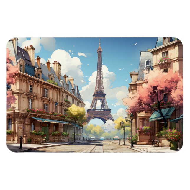 Flexible Paris Magnet (Horizontal)
