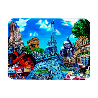 Flexible Paris Magnet Souvenir