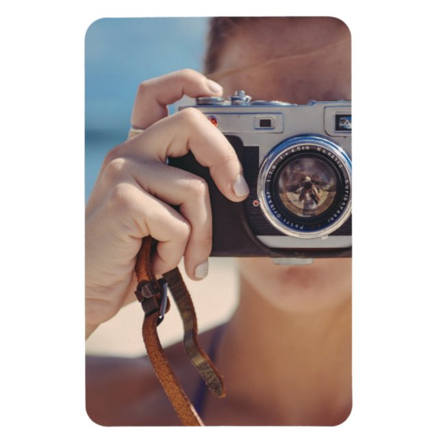 Flexible Personalized Fridge / Tool Box / Locker Magnet (Vertical)