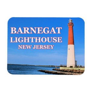 Flexible Phare de Barnegat, New Jersey - Magnet photo