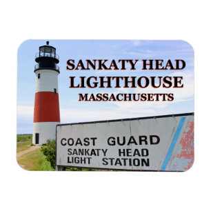 Flexible Phare de Sankaty Head, Nantucket MA Flex Magnet