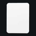 Flexible Photo Magnet<br><div class="desc">Create your own white personalizable, minimalist style which can be easily updated with your Photo and text. If you need any help personalizing this product, please contact me using the message button below and I will be happy to help.</div>