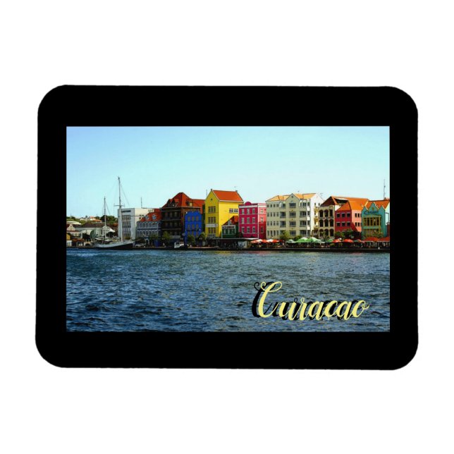 Flexible Photo Magnet Curacao Picture (Horizontal)