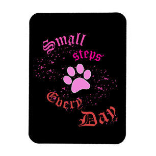 Flexible Photo Magnet   Small Steps Every Day