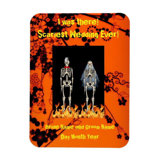 Flexible Photo Magnet Wedding Favor (Vertical)