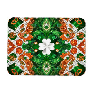 Flexible photo magnet with Ireland Colours