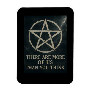 Flexible Plus d'entre nous Wicca Magnet