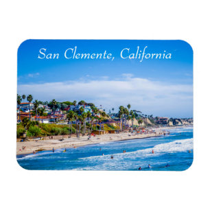 Flexible San Clemente Beach Magnet