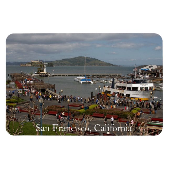 Flexible San Francisco, Californie Magnet Flexi Premium (Horizontal)