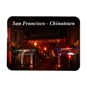 Flexible San Francisco Chinatown Gate #2 Magnet