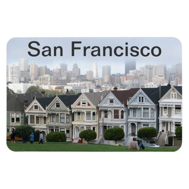 Flexible San Francisco Premium Magnet ! (Horizontal)