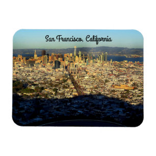 Flexible San Francisco Twin Peaks #1 Magnet
