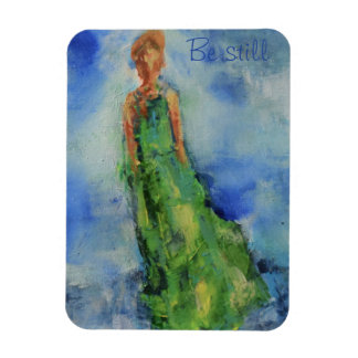 Flexible Scripture magnet "Be Still"