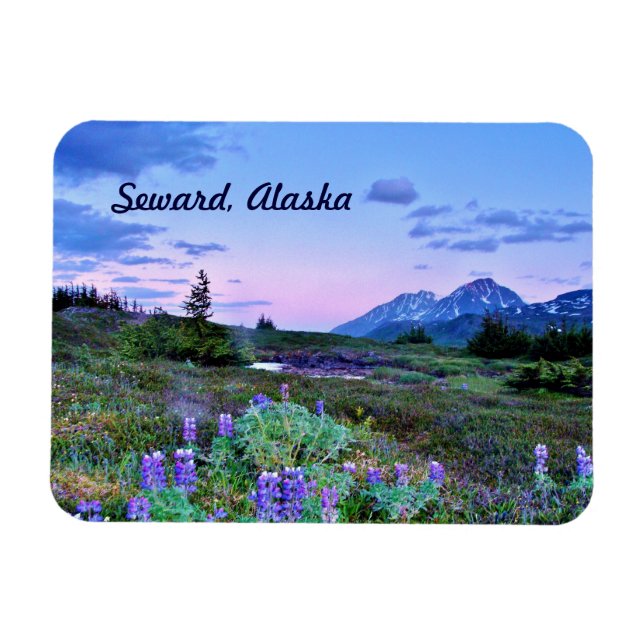 Flexible Seward, Alaska Magnet Voyage (Horizontal)