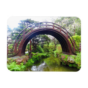 Flexible SF Jardin de thé japonais Pont tambour #2 Magnet