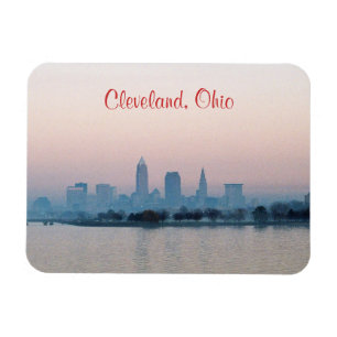 Flexible Soirée Cleveland OH (Edgewater) Fridge Magnet