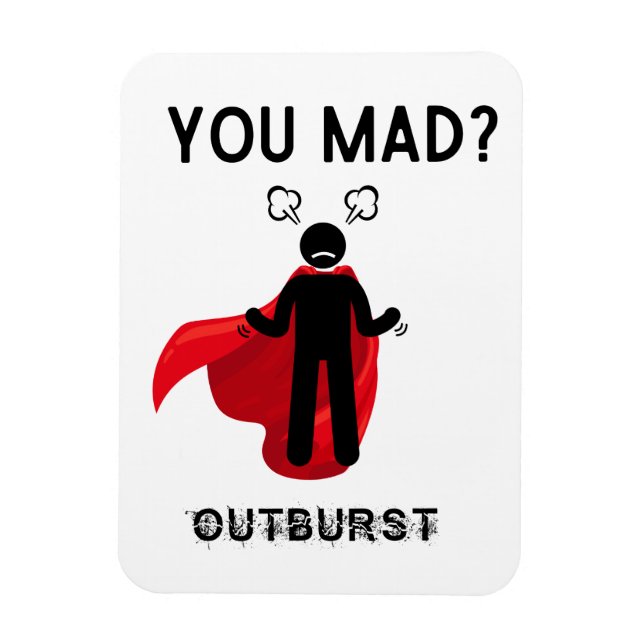 Flexible Super Mad Magnet (Vertical)