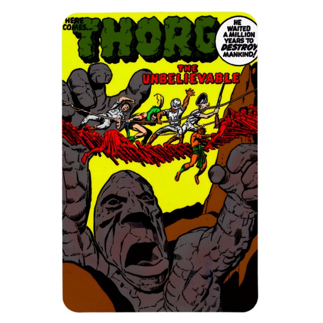 Flexible "THORG" Classic Comics Magnet (Vertical)