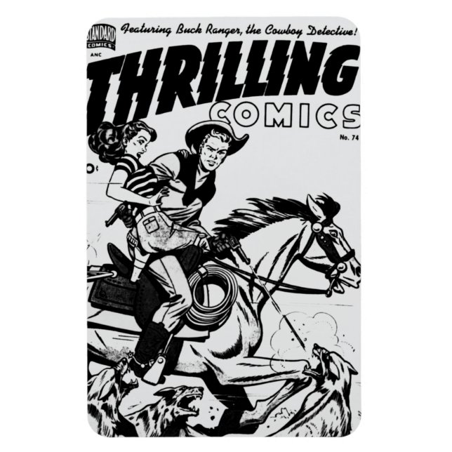 Flexible THRILLING Comics Magnet (Vertical)