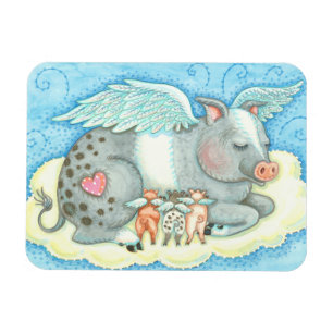 FLEXIBLE TOUS LES BONS PIGLETS VONT AU MAGNET DU CIEL