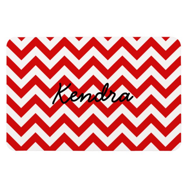 Flexible Trendy Chevron Premium Magnet (Horizontal)