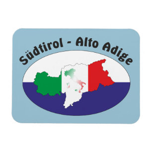 Flexible Tyrol du Sud - Alto Adige Premium Flexi Magnet