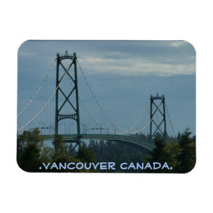 Flexible Vancouver Magnet Vancouver CN Magnet personnalisé