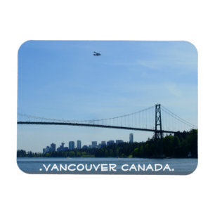 Flexible Vancouver Magnet Vancouver CN Magnet personnalisé