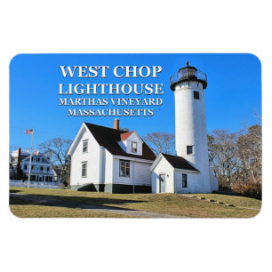 Flexible West Chop Lighthouse Marthas Vineyard Flexi Magnet