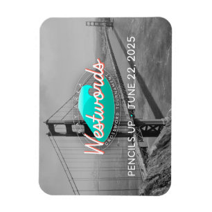 Flexible Westwords Bridge Magnet
