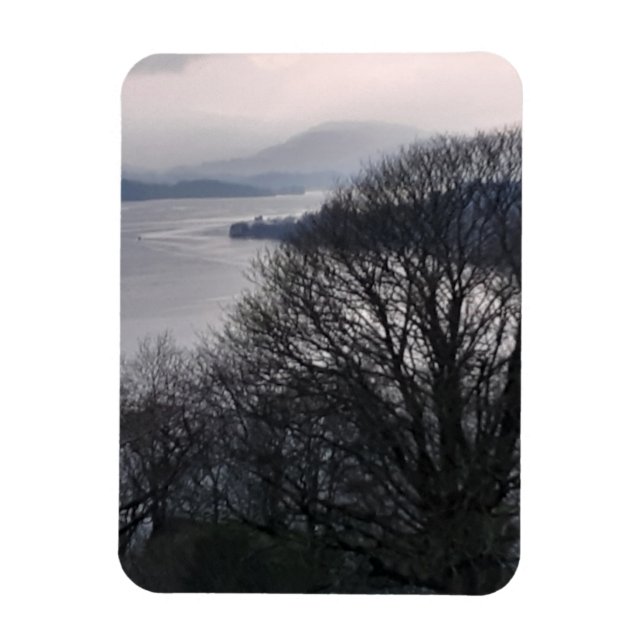 Flexible Windermere en hiver - Lake District Magnet (Vertical)